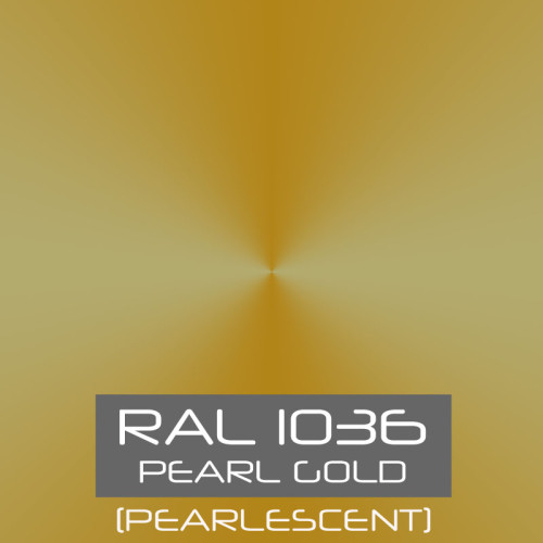 RAL 1036 Pearl Gold Luxurious Metallic Spray Paint